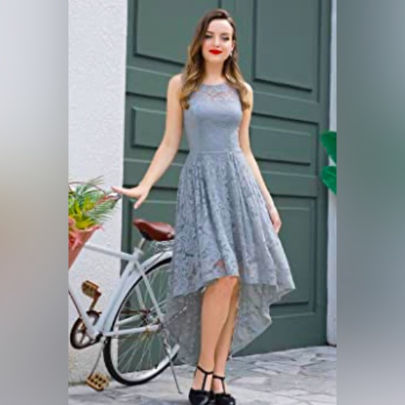 🫶🏻-Black Lace Dress- - Picture 2 of 12